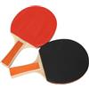 Masyrt Set di Racchette da Pong in Confezione da 2 con Palline da Pong, Impugnatura a Stretta di Mano per il Divertimento a Casa