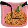 GuoChe Mallet - Copri testa per putter da golf con chiusura magnetica, per uomini e donne, impermeabile, in pelle PU, mini leopardo, stampa animalier, autunno, zucca, spezie