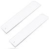 PEUTIER 2 Pezzi Raschietto per Sciolina, 23x5,7cm Raschietto per Sci Plastica Rimuovi Sciolina Detergente per Soletta da Sci per attività All'Aperto Sport Sci Snowboard Manutenzione Attrezzo