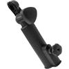 GANAZONO Portaombrelli da Golf Supporto per Ombrello per Carrello da Golf Plastico Nero Leggero Angolo Regolabile Manico Arrotondato e Altri Carrelli Simili