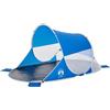 SYDE Tenda da spiaggia pop-up, impermeabile, blu