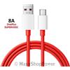 ONEPLUS CAVO DATI E RICARICA Type C ORIGINALE SUPERVOOC RAPIDA DL129 8A 100W RED BULK SMARTPHONE