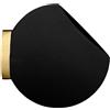 AYTM - Vaso di fiori murali Globe - Nero - Ferro