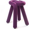 Moustache - Sgabello imbottito Bold - Viola - Espanso - Designer Big Game