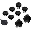 GuliKit Joysticks Replacement Module, 720° Adjustable TMR Magnetic Joystick Replacement Kit, for PS5 DualSense/DualSense Edge Controller, Anti-drift Stick Repair Module with 3 Pairs Thumbstick Cap