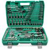 Wsymxuo Kit di Riparazione Auto Acciaio S2 Set Chiavi a Bussola con Cricchetto 72 Denti Valigetta Attrezzi per Meccanici, Automobilisti, Officina, Bagagliaio