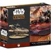 Asmodee Atomic Mass Games | Star Wars: Legion X-34 Landspeeder | Espansione Per Gioco Di Miniature, Ribelli, 1 Miniatura Non Dipinta E Carte | 2 Giocatori