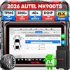 Autel MaxiCOM MK900TS TPMS Diagnosi Auto, 2026 MK900-TS Fino a MS906TS MX900TS MK808S-TS MK900 MK900BT, Program/Riapprendi TPMS, CANFD DoIP, Scanner Bidirezionale, 3000+ Test Attivi, 40+ Servizi, OS11