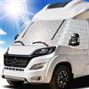 Hicover Tappetino termico esterno per finestrino per Fiat Ducato X290 dal 2014 in poi
