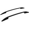 TURTLE Compatibile con Barre portatutto Crown per Dacia Sandero (B8) 20132020 | Nero