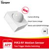 SONOFF Sensore di movimento SONOFF PIR3-RF, modulo rilevatore wireless del corpo umano, sensore PIR a infrarossi per il rilevamento del movimento, sistema di allarme di sicurezza, app EWeLink