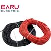 EARU Cavo elettrico morbido in silicone resistente al calore 1-100M 8 10 12 14 16 18 20 22 24 26 28 30 AWG Rosso 5M Colore nero per RC FAI DA TE