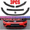 NONE Auto Paraurti Anteriore Splitter Lip Diffusore Body Kit Spoiler Guard Per VW Per Volkswagen Per Golf MK7 2014 2015 2016 2017