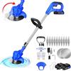 DayPlus 21V tagliaerba elettrico Cordless Strimmer con batteria, tosaerba, tagliaerba attrezzi da giardino, telescopico leggero Weed Hed