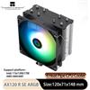 Thermalright Assassin X 120 Raffinato SE ARGB 4x6mm Heat Pipe Tower CPU Radiatore raffreddato ad aria, Ventola PWM da 120 mm, Supporto LGA1700/AM5