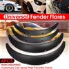 NONE Nero Universale 4 pz Auto Parafango Parafango Per Parafango Flares Ruota Flessibile Sopracciglio Archi Ruota Per Benz Per BMW Per VW Golf