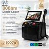 Emsnova Macchina Portatile per Epilazione Laser a Diodi Soprano Ice Titanium, 4 Lunghezze d'Onda 755/808/940/1064, 5000W, Raffreddamento a Ghiaccio, Indolore e Permanente
