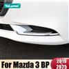 YaLumei Per Mazda 3 BP 2019 2020 2021 2022 2023 2024 2025 ABS Auto Anteriore Posteriore Della Lampada Della Nebbia Sopracciglio Copertura Spoiler Vento Coltello Trim Accessori