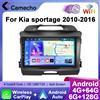 Camecho Wireless Carplay Android Auto Radio per Kia Sportage 2010-2016 Lettore multimediale per auto 6 + 128G 4G WIFI RDS Car GPS Stereo