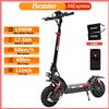 iScooter Monopattino elettrico iScooter GX3Pro 11 pollici con pneumatici fuoristrada, batteria da 17,5 Ah, motore posteriore da 1500 W, velocità massima 50 km/h, autonomia 50-60 km, pieghevole.