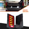 xunder Luci posteriori a LED per Mercedes Benz Vito Metris 2016-2023 Animazione dinamica Indicatori di direzione sequenziali Gruppo lampade posteriori nere