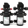NONE KROAK 130PSI 6L/Min Acqua Pompa A Membrana Ad Alta Pressione Autoadescante Caravan Camping Boat DC 12V 72W FL-3308