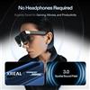 XREAL Occhiali intelligenti AR XREAL One Pro con schermo HD da 477 pollici, 3DoF Space Hovering, occhiali 3D realistici per iPhone, Mac, Switch, PS5, giochi, cinema privato