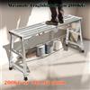 NONE Sgabello pieghevole per cavalli Decorazione di sollevamento per impalcature Scaffale speciale per ispessimento Scala per ingegneria edile 120x30x90 cm