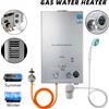 SIHAO 6L 8L 10L 12L 16L 18L GPL Scaldabagno portatile in stand Gas propano GPL Scaldabagno senza serbatoio a parete Display digitale