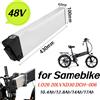 Aleaivy Batterie di Ricambio 48V 10.4Ah/12.8Ah/14Ah/17Ah per Bici Pieghevole LO26 20LVXD30 LAFLY X3 X5 SMLRO S11