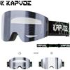 KAPVOE Nuovo Inverno Outdoor Occhiali da sci fotocromatici Occhiali da sci magnetici antiappannamento Sport Sci Snowboard Uomo Donna UV400 Neve