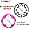 TANKE Corona Monodisco TANKE 104 BCD per MTB, Formato Narrow Wide, 32T 34T 36T 38T 40 Denti, per Guarnitura Elettrica