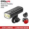 CYCLAMI 2200 Lumen Faro Della Bici Della Torcia Elettrica Della Bicicletta Manubrio IPX6 MTB Strada Evidenziare CYC2200 Lampada Frontale Luce In Lega di Alluminio CYCLAMI