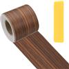 UXCELL Nastro Adesivo per Riparazione Legno Effetto Venatura, 10 Metri, Realistico, con Raschietto per Mobili