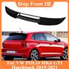 NONE Spoiler Posteriore per VW Polo 6 MK6 2019 2020 2021 2022, Diffusore Alettone Nero Lucido per Tetto e Bagagliaio