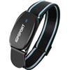 iGPSPORT HR70 Cardiofrequenzimetro da Braccio per Fitness e Corsa, Sensore di Frequenza Cardiaca Bluetooth ANT+ per Ciclismo e Computer da Bici