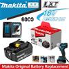 Makita Batteria al Litio Originale Makita 18V 6Ah Sostitutiva BL1830B BL1840B BL1850B BL1860B per Utensili Elettrici Makita