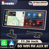 Srnubi 2026 NUOVO Autoradio da 11,26 Pollici con Carplay e Android Auto, Sistema Intelligente per Auto, 5G WIFI, Schermo Touch IPS, FM AUX Type-C