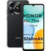 HONOR Smartphone HONOR X5c Plus, 5260 mAh, display da 6,74 pollici a 90 Hz, fotocamera da 50+5 MP, Android 15, processore octa-core, riconoscimento delle impronte digitali e del volto