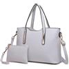 KONO Borsa da donna Miss Lulu di medie dimensioni, elegante borsa a tracolla e borsa a mano, set shopper da 2 pezzi