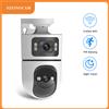 SZSINOCAM Telecamera IP Wireless da Esterno SZSINOCAM con WiFi e Funzione Pan-Tilt, Videocamera di Sorveglianza HD con Versione Cablata e 24 Ore di Standby