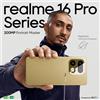 realme 16 Pro 5G Smartphone 6.78" 144Hz Fotocamera Selfie di Gruppo da 50MP Ricarica 45W Batteria 6500mAh Chipset Dimensity 7300-Max 5G