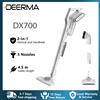 Deerma Aspirapolvere Deerma DX700 180 ° Aspirapolvere 2-in-1 con 3 Spazzole Rotanti, 600W, 15000Pa di Forte Aspirazione per Casa, Peli di Animali e Auto
