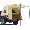 HiMISS Tenda da campeggio per cassone di pick-up, in tessuto Oxford 210D con tendalino impermeabile, tende da campeggio portatili in tessuto Oxford per auto, taglie S, M, L