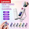 Lenovo Mini Telecamera HD Lenovo G10 230 ° Obiettivo Rotante per Sport all'Aperto, Cattura Video e Foto Digitali 1080P, Schema Colori Macaron