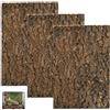 GORPENT Corteccia di Sughero per Terrario 3 Pezzi 30x20cm, Sfondo Naturale Effetto Corteccia d'Albero, Decorazione Parete per Gechi, Rettili, Lucertole, Tartarughe e Serpenti