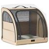 generic Car Kennel, Pet Car Mat, Cat Kennel, Pet Travelling, Dog Car Carrying Nest(Beige)