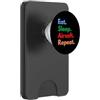Tactical Echo Eat Sleep Airsoft Repeat per giocatori e amanti di softair PopSockets PopWallet per MagSafe