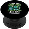 Paint Earth Green Day 1970 Home April 22 Dipingi la Terra Verde Terra Giornata Ogni Giorno Dal 1970 Go Gree PopSockets PopGrip Adesivo