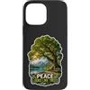 The Nature Meditation Lover Designs Custodia per iPhone 13 Pro Max La pace sembra alberi